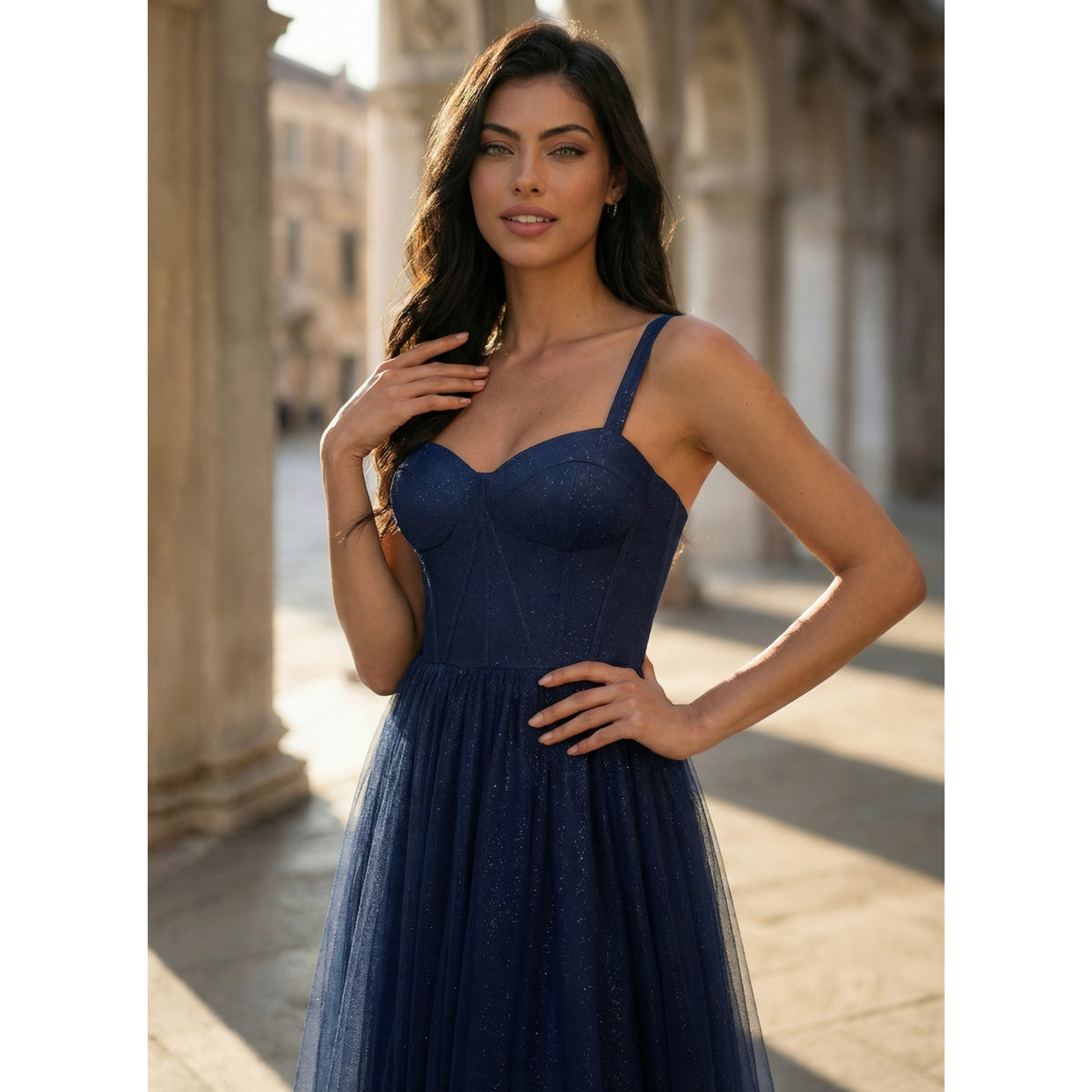 Dalexi Sweetheart Tulle Prom Dress | JJ's House