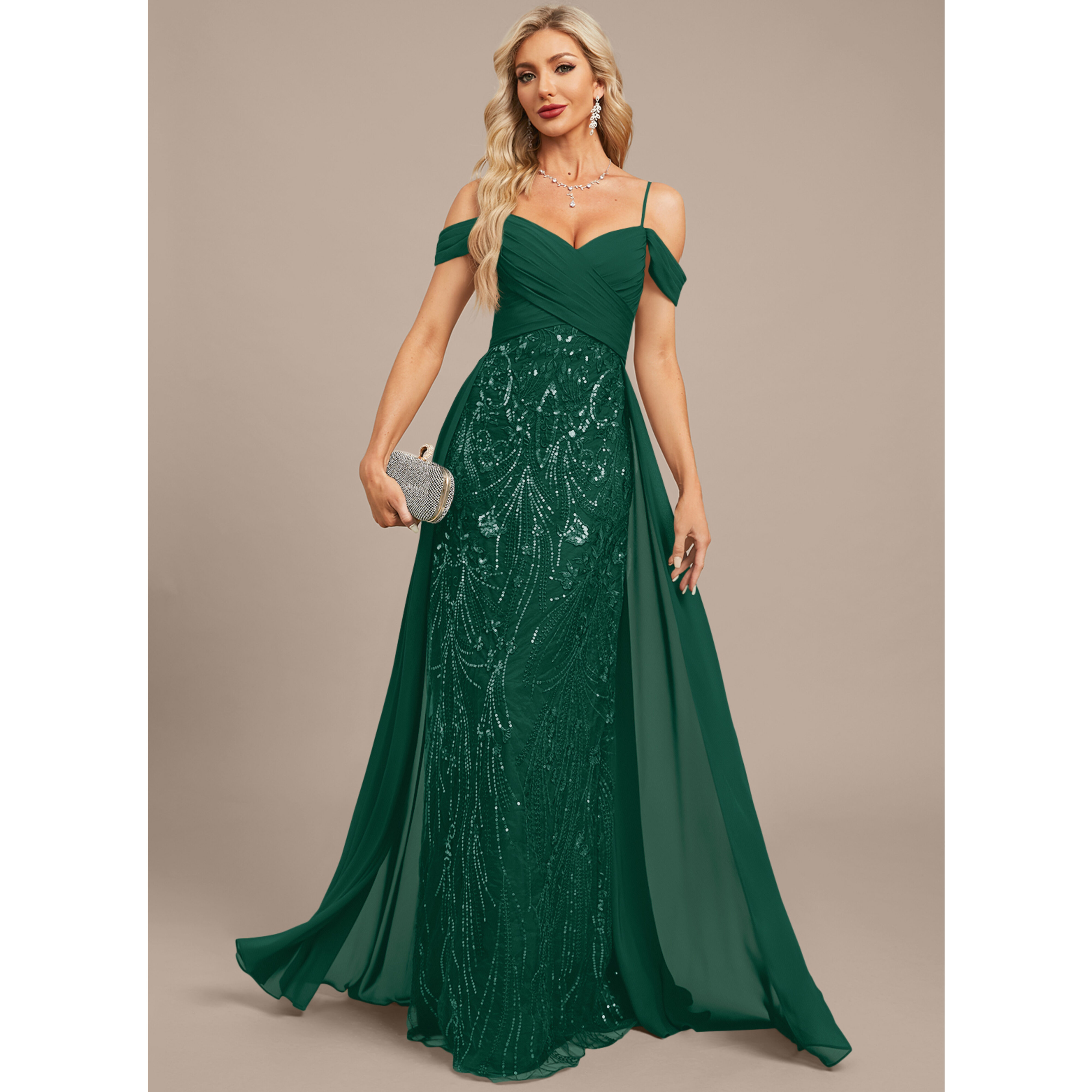 Josefina Sheath/Column Pleated Lace Mother of the Bride Dress