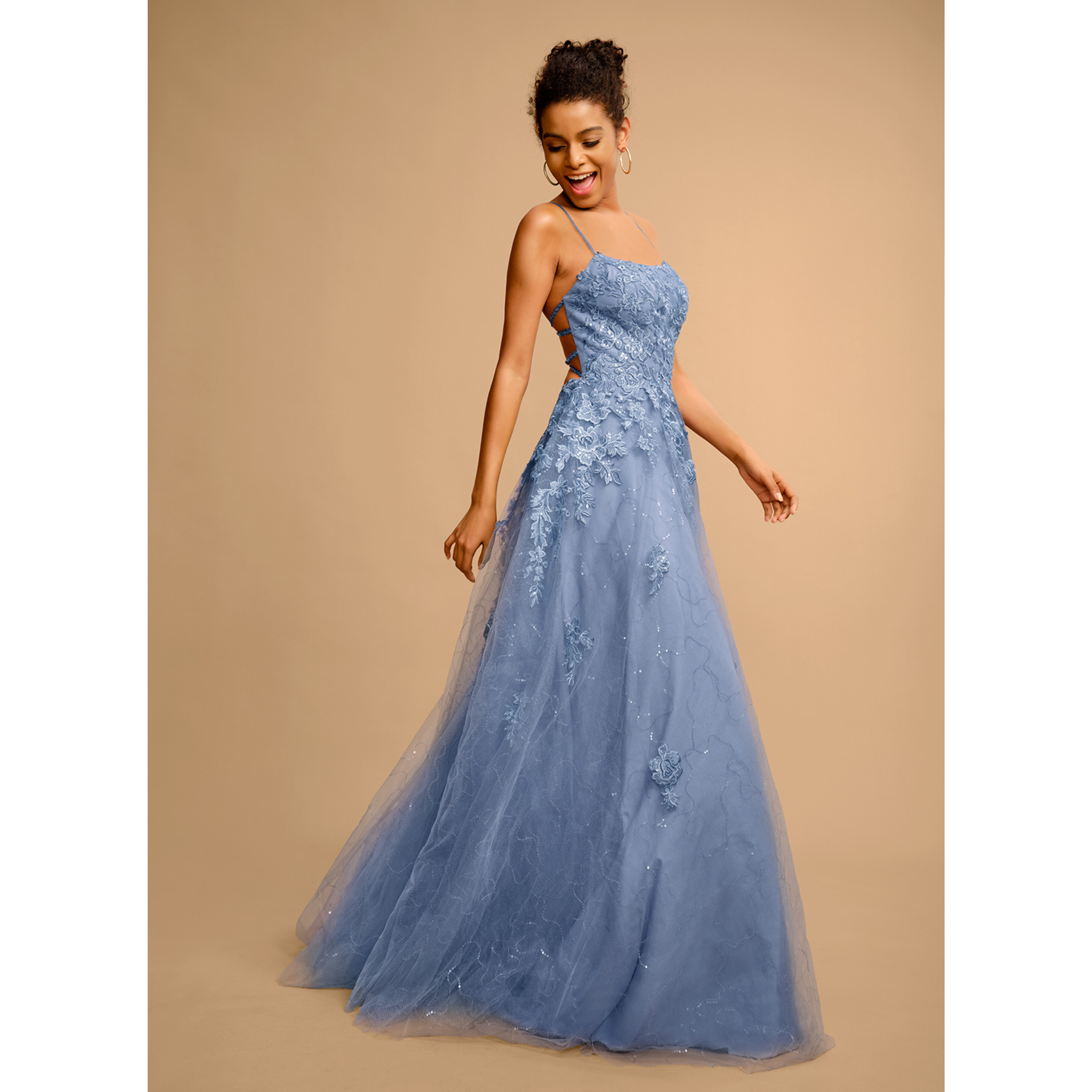 jjshouse prom dresses location JJ's House Ball-Gown Princess Square Floor-Length Tulle Prom Dress 2026 With Sequins
