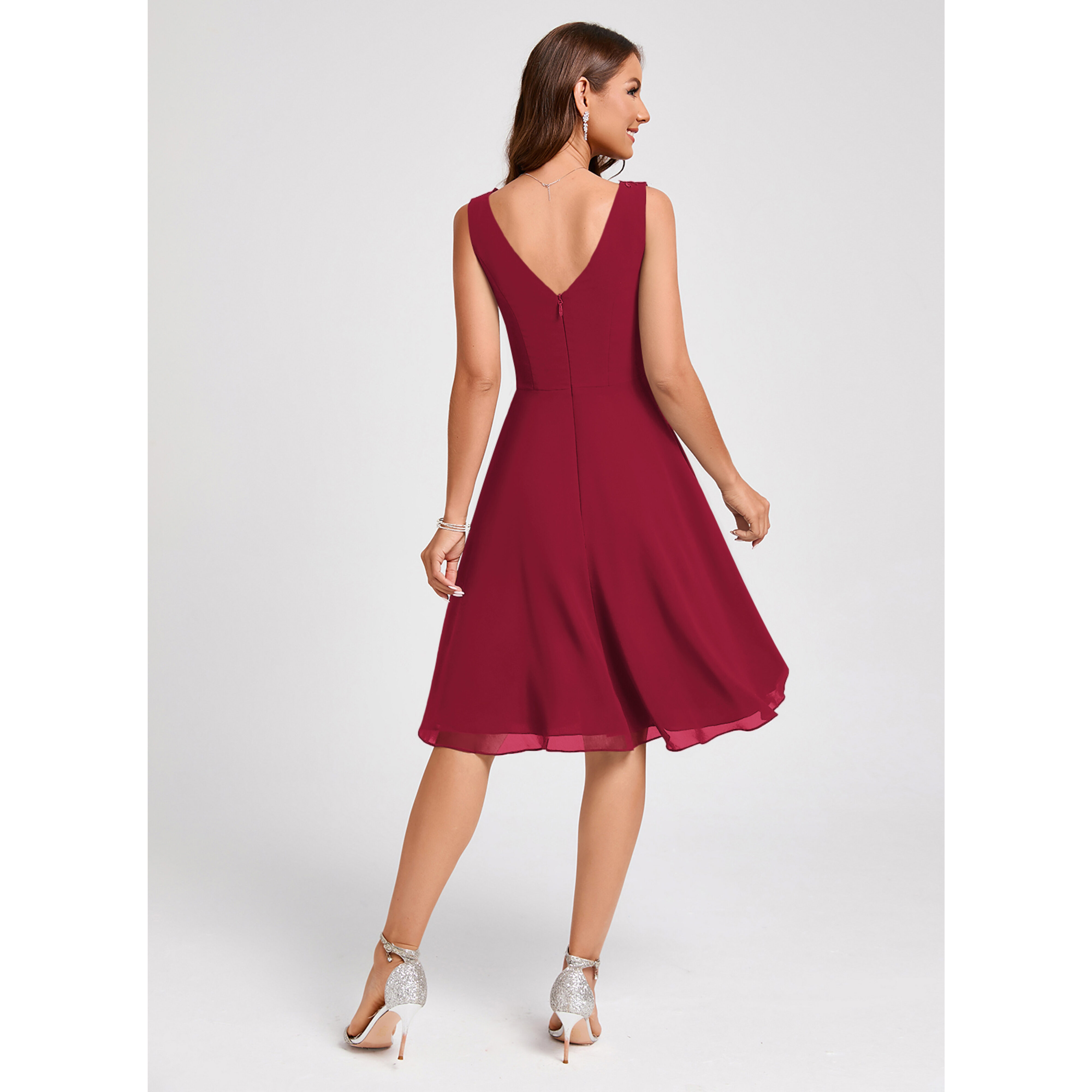 zia sleeveless stretch cotton midi dress Zia Maxi