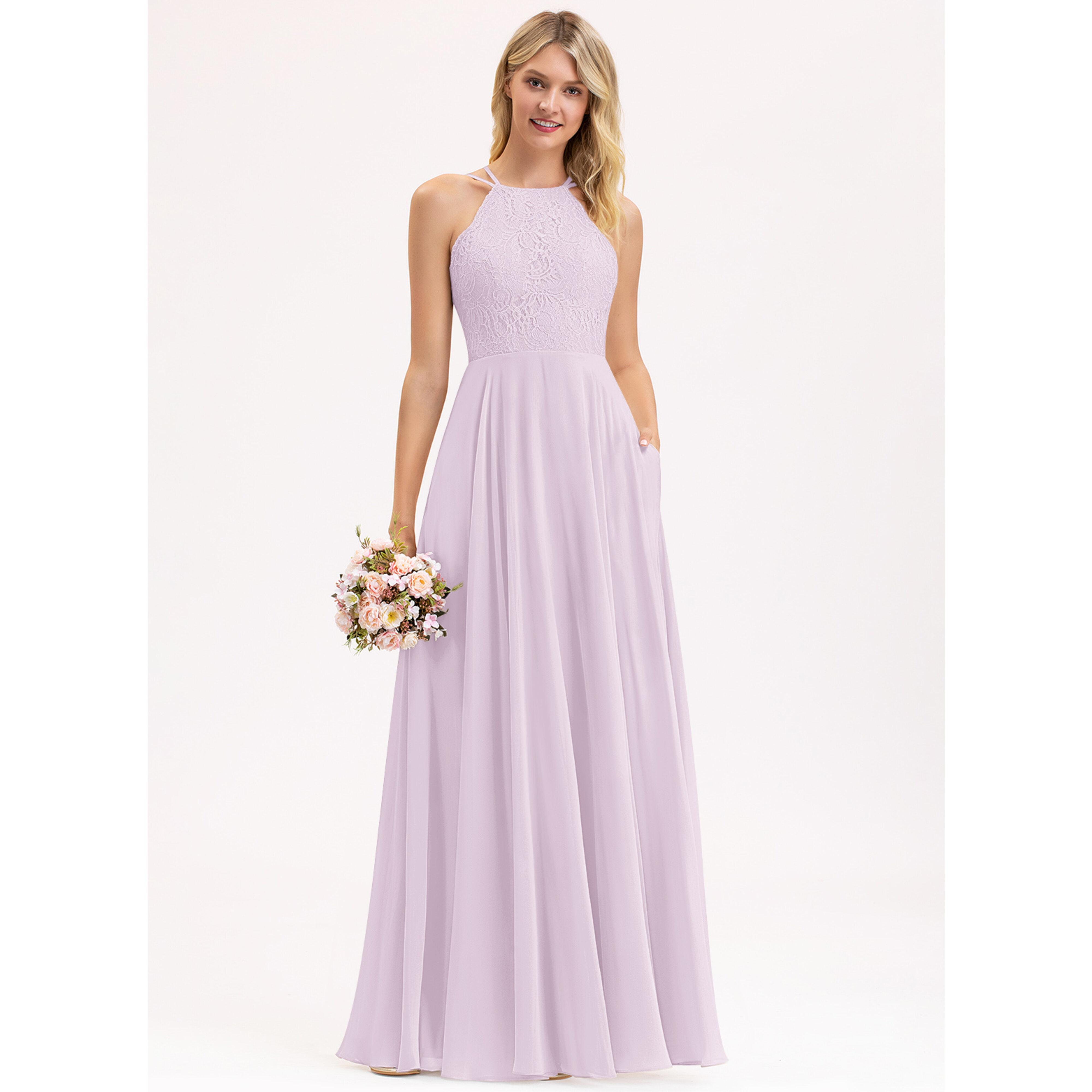 pink and lavender bridesmaids dresses Purple Bridesmaid Dress Inspiration