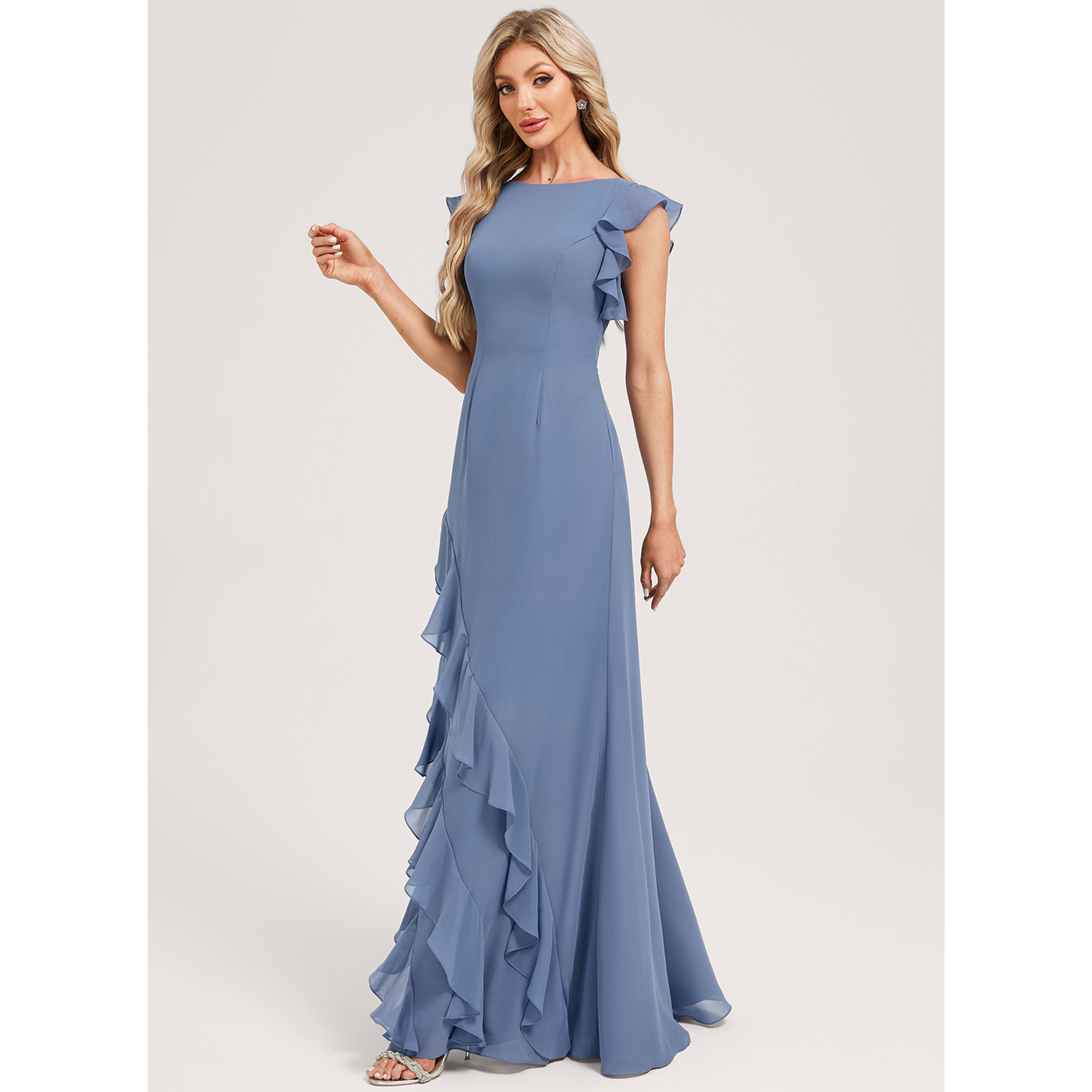 Vidalia A-line Chiffon Bridesmaid Dress | JJ's House
