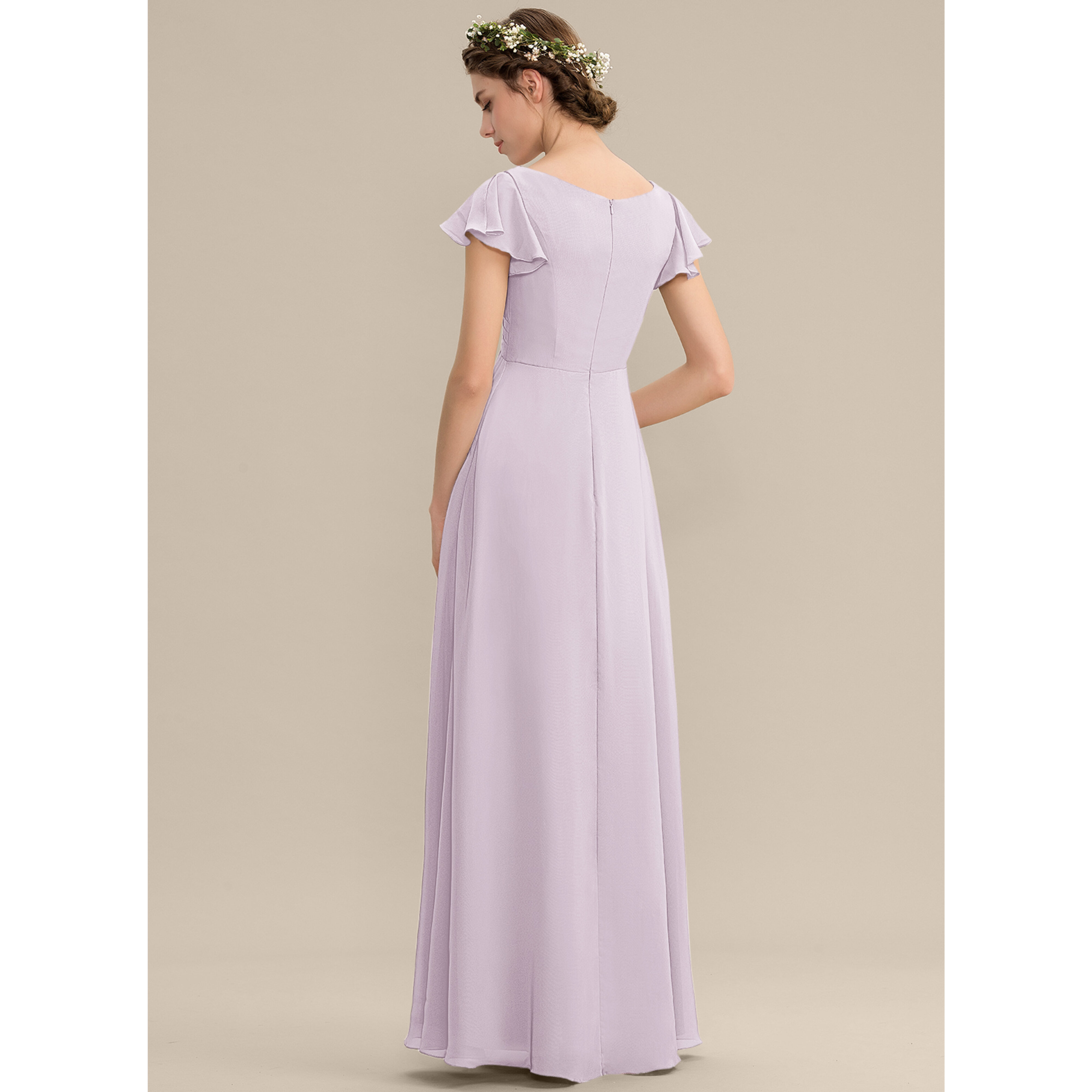 vesper bridesmaid dresses Vesper - Ruched Cami Maxi Dress - Women - Viscose/Nylon/Spandex - 2 US