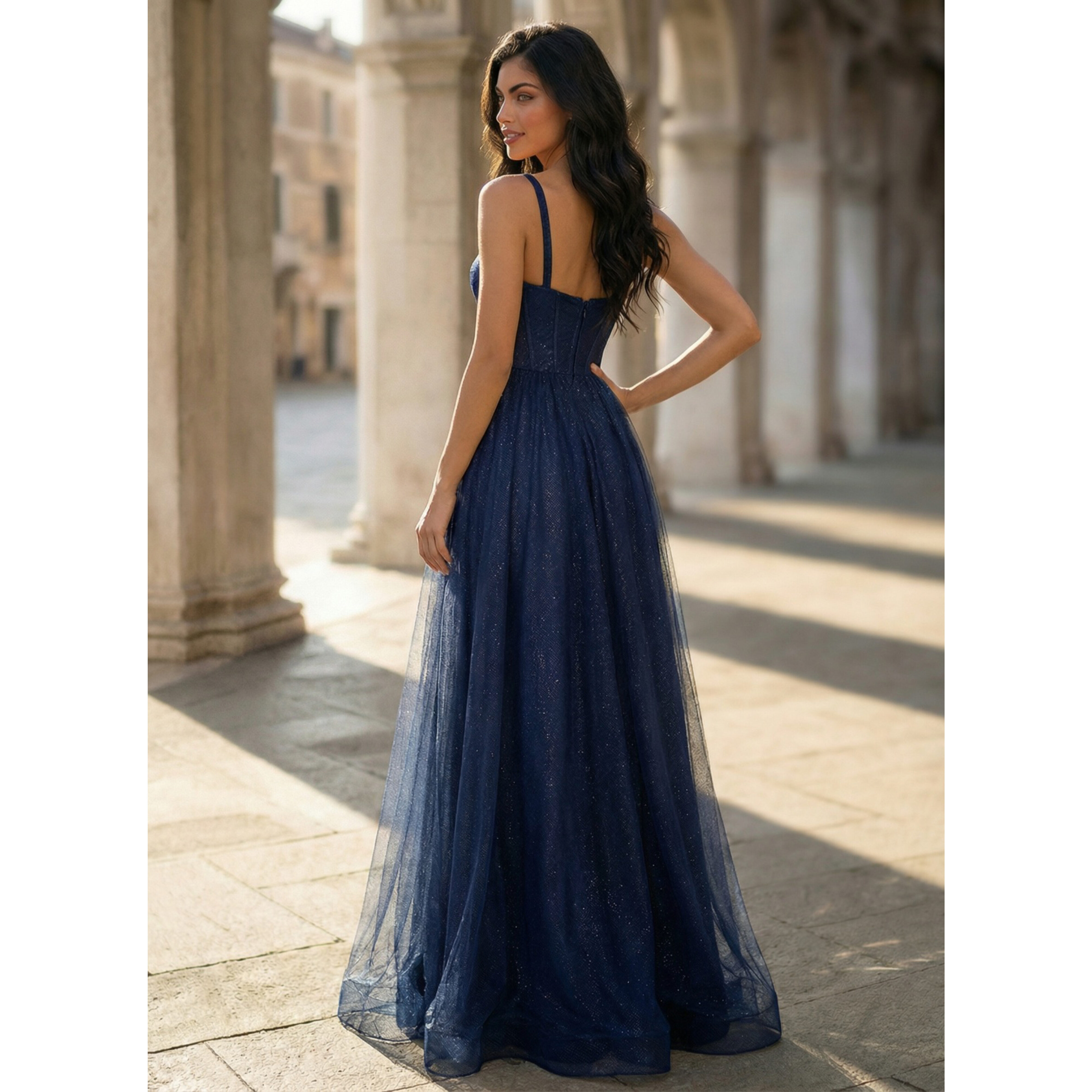 Dalexi Sweetheart Tulle Prom Dress | JJ's House