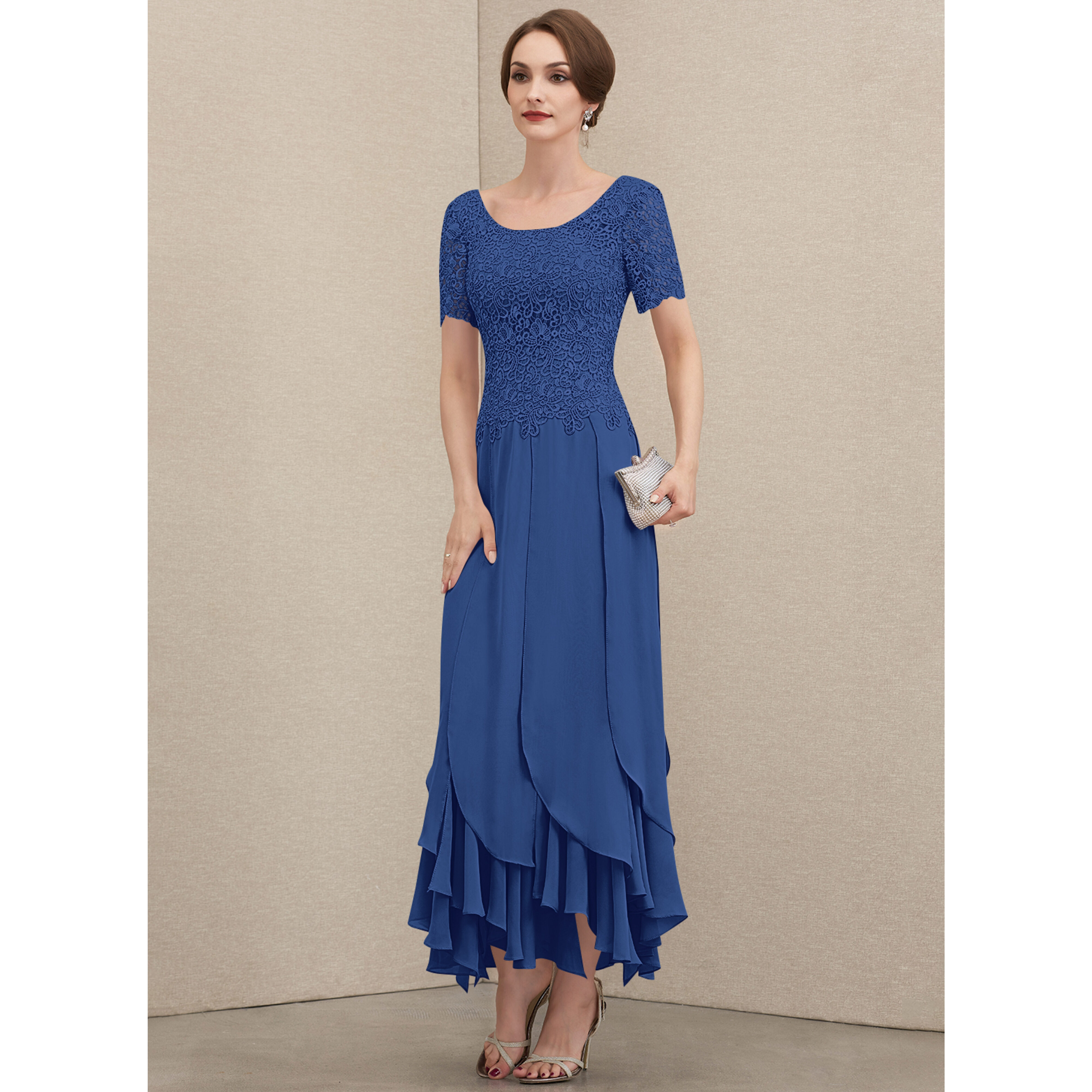 Cesira A-line Lace Mother of the Bride Dress | JJ's House