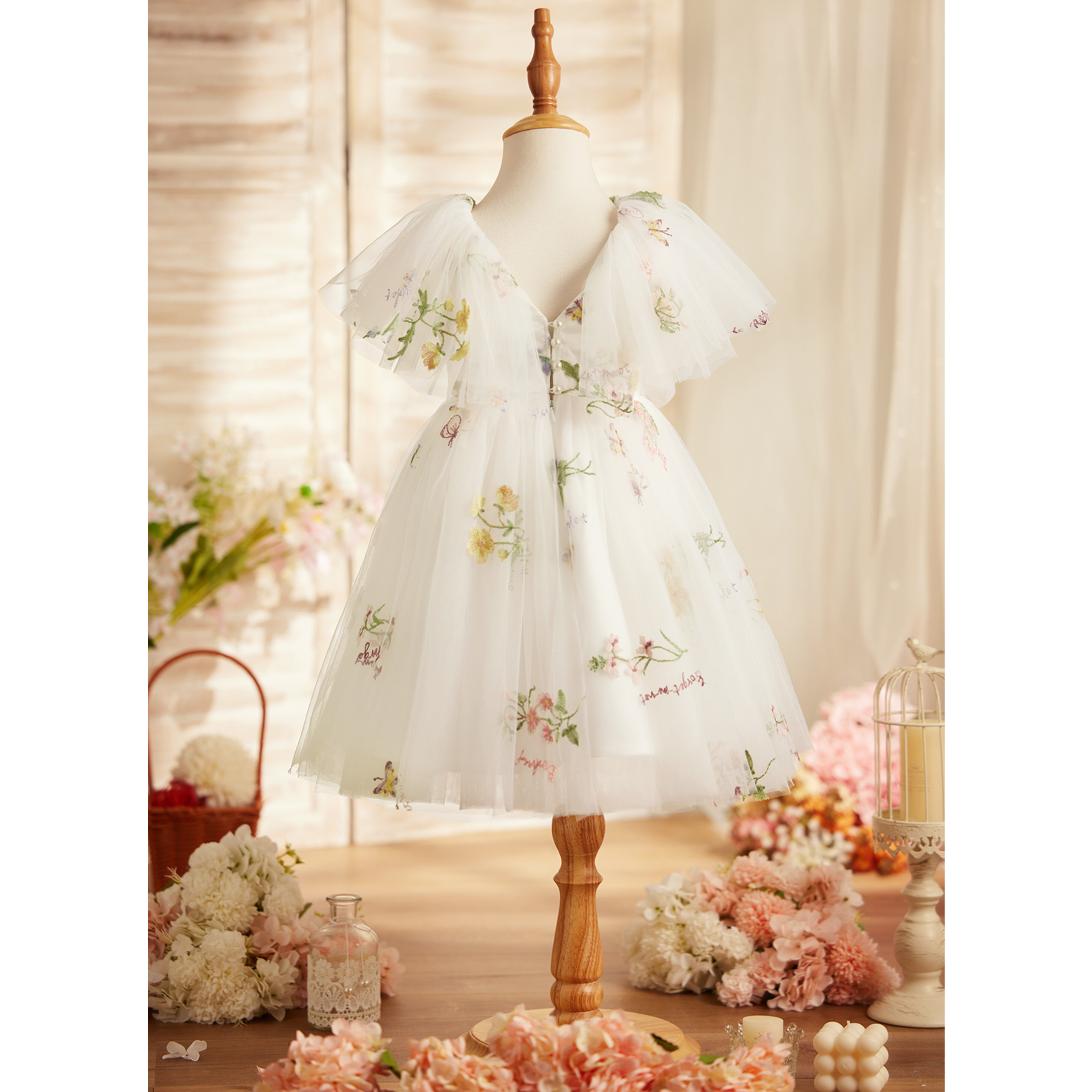 Sorella A-line Lace Flower Girl Dress | JJ's House