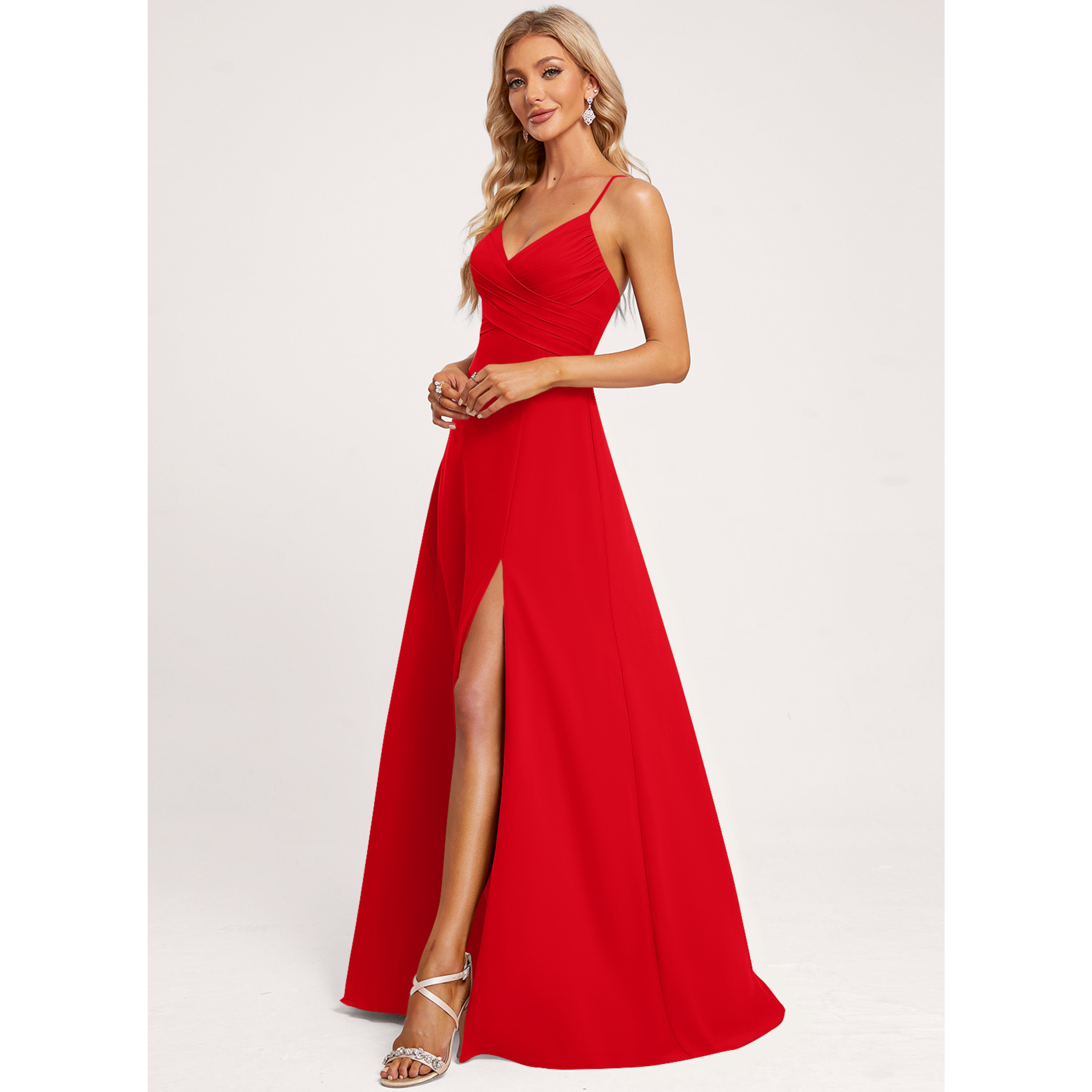 jjshouse.com bridesmaid dresses JJ's House A-line V-Neck Floor-Length Chiffon Dress 2025 Silk Satin Colors:Sunflower Yellow 884 and more REUNION DROP 3 Marina Rinaldi | Woman