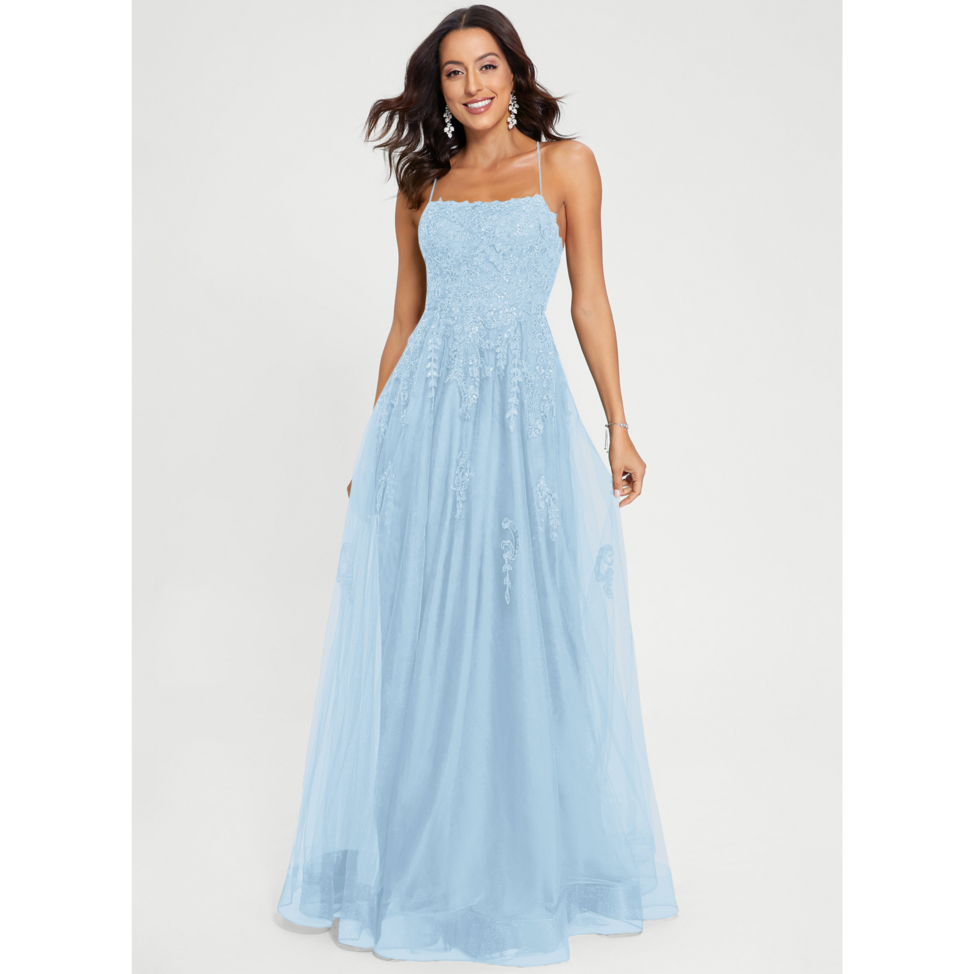 Rezarta Square Tulle Prom Dress | JJ's House