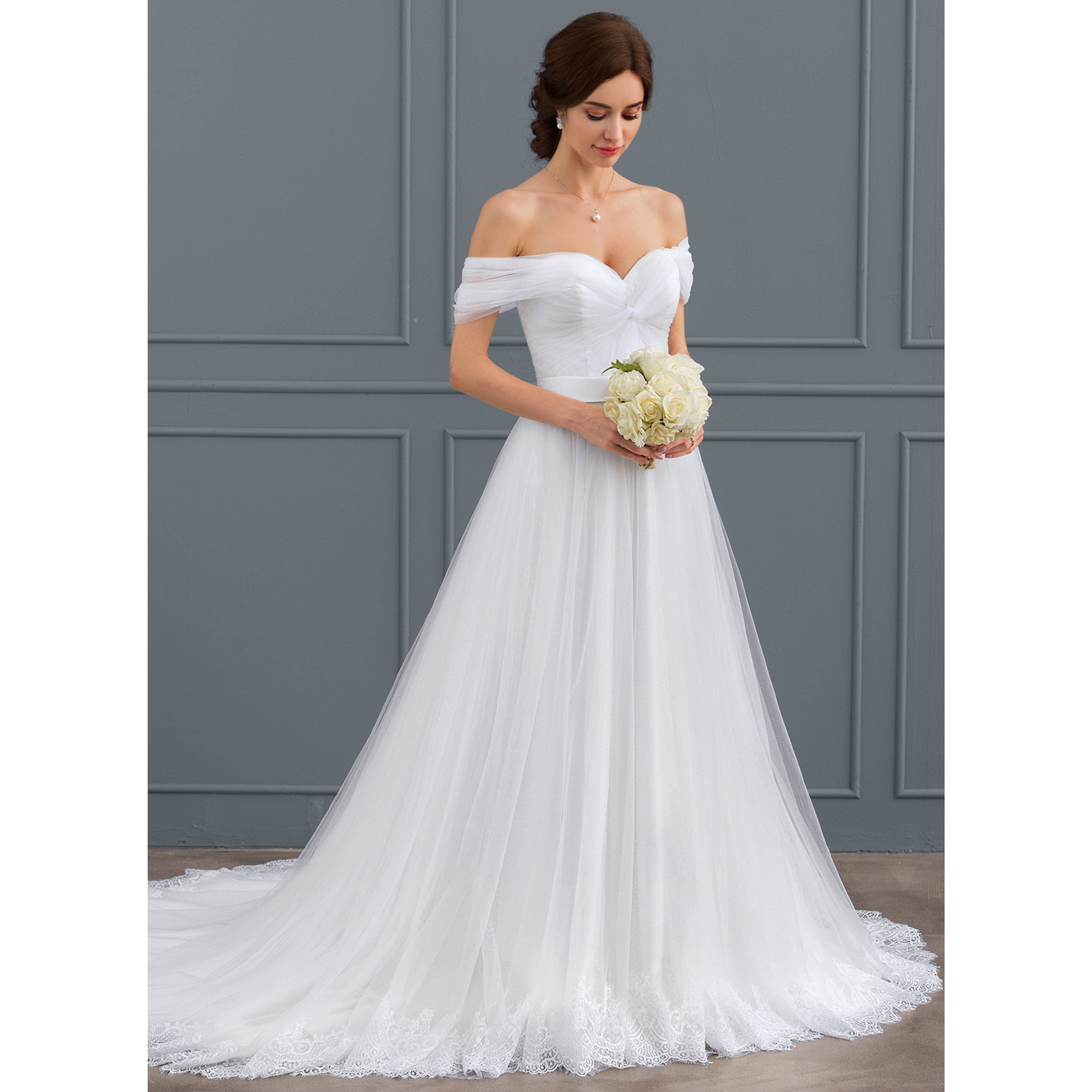 jjshouse off the shoulder wedding dress Off the Shoulder Wedding Dresses & Bridal Gowns