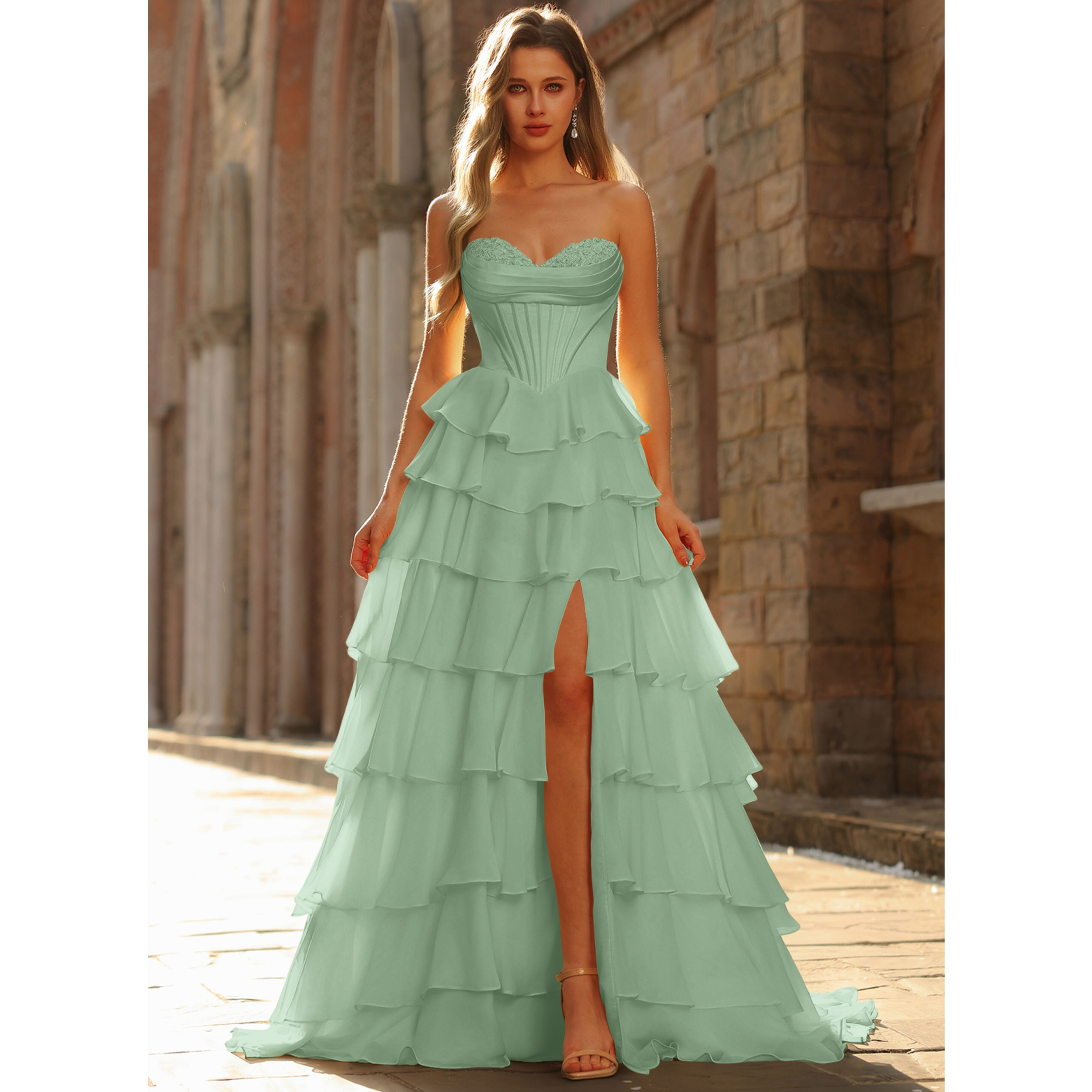 strapless pink dress Taffeta - Bright 18.5 34/35 Color:Red/White/Blue Stripe this floor Rent the Runway Review:
