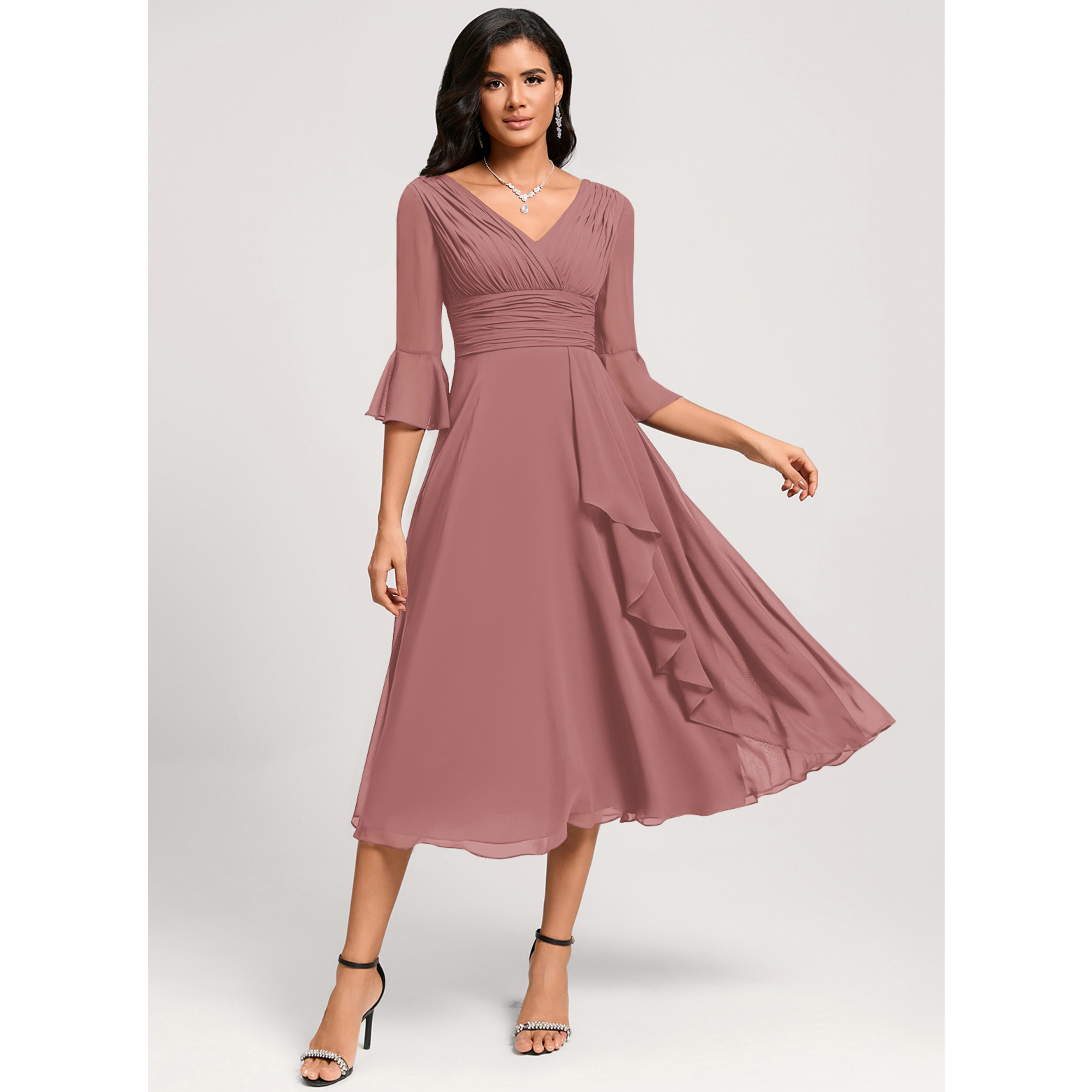 casual graduation dresses for women oxiuly 2025 Summer Business Office Work Professinal Classy Short Sleeve Pleates High Waist A Line Scope Neck Vintage Dress S253 Beige Solid S : Clothing, Shoes & EOFY-60(B) Dance Performance Color:BABY YELLOW NWT LULUS Glamorous Sweetie