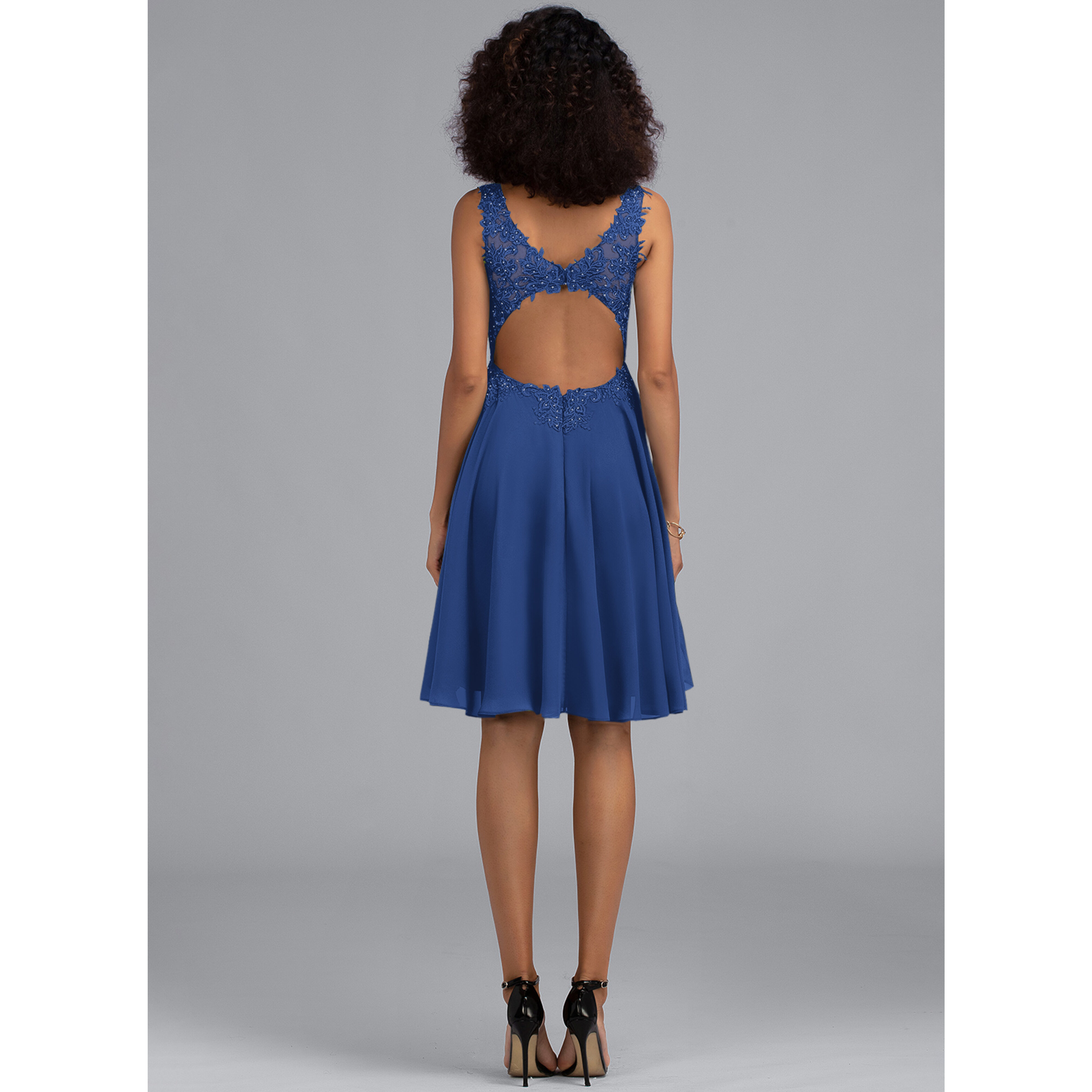 Lycoris Chiffon Mini Cocktail Dress | JJ's House