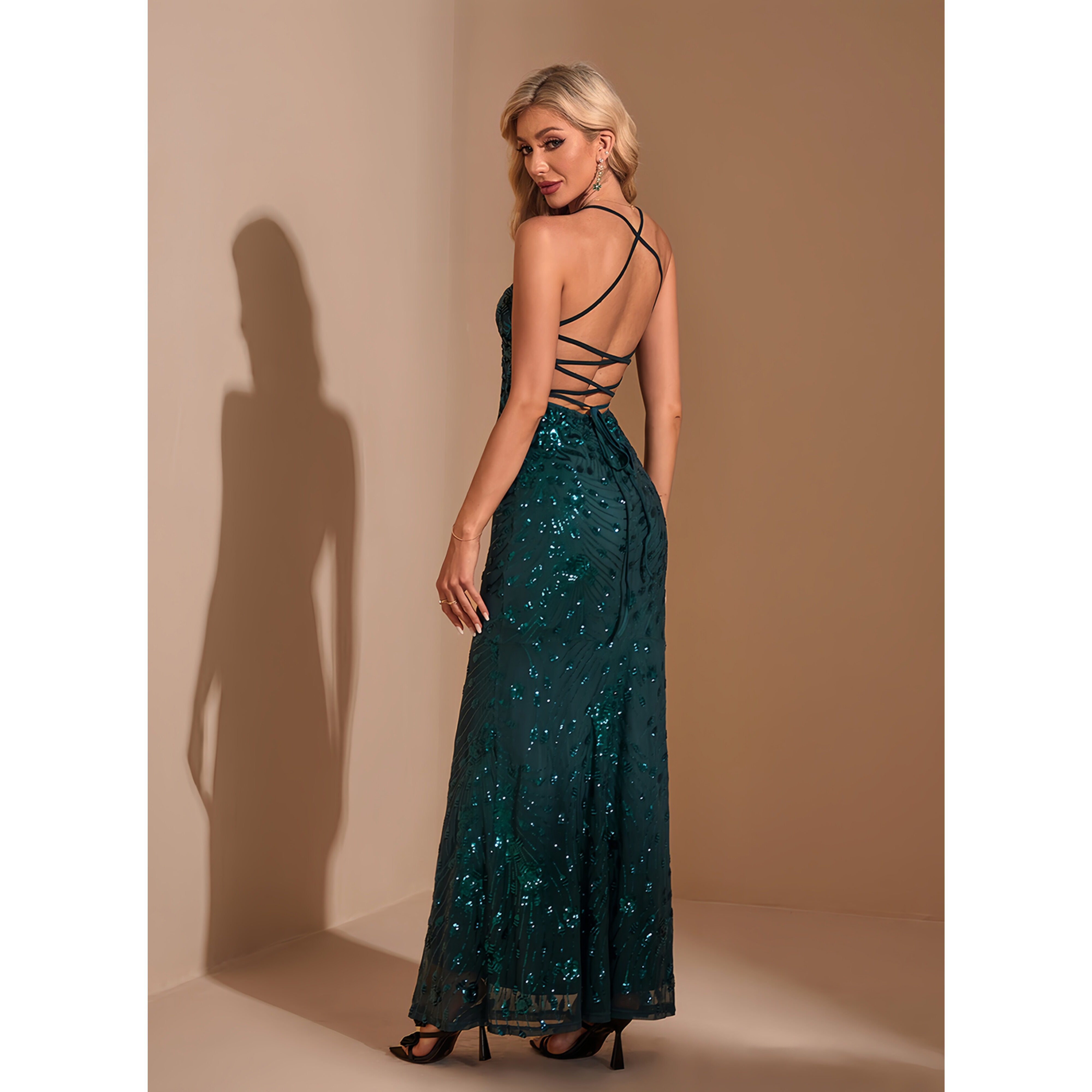 Eilhana Sequin Maxi Dress | JJ's House