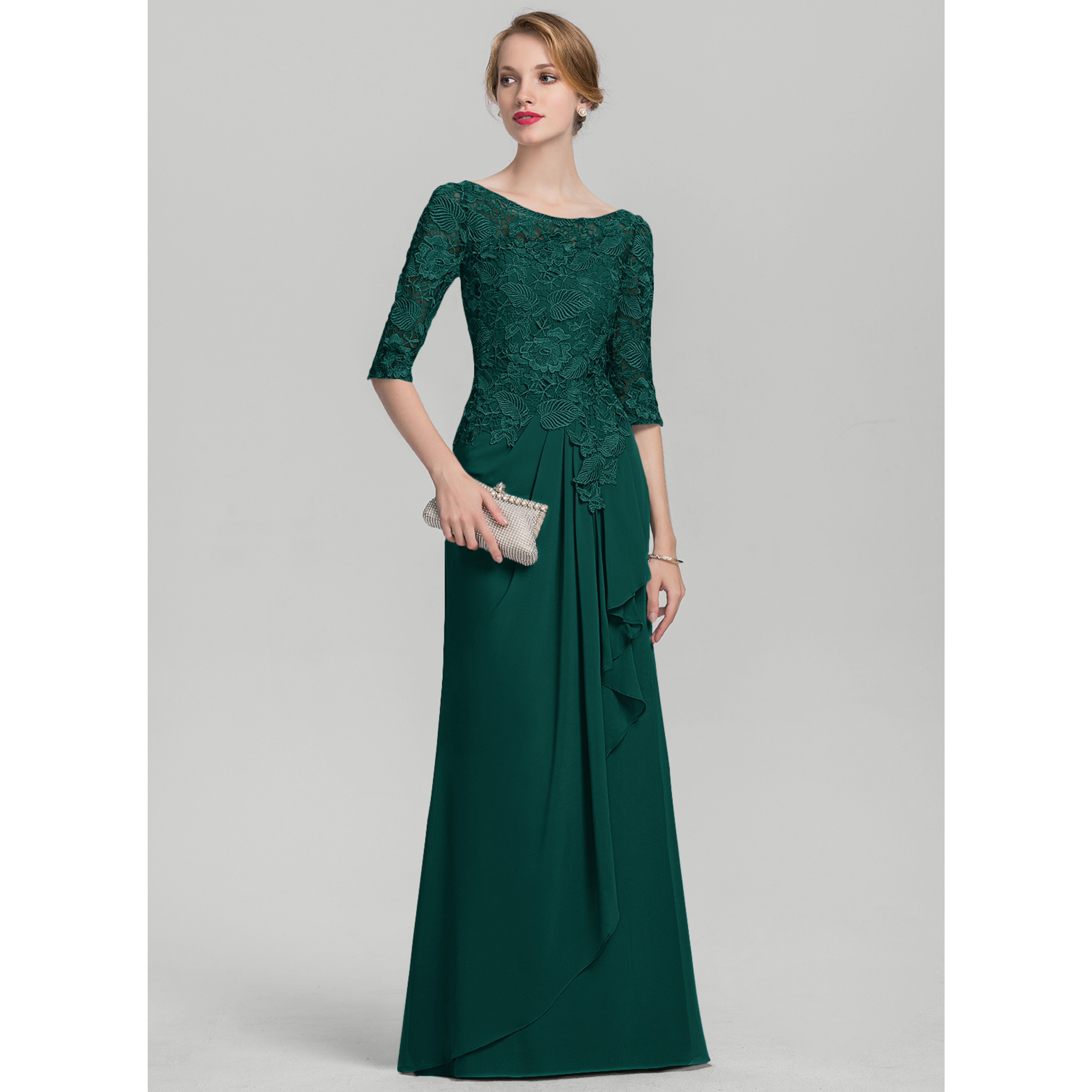 Esther A-line Lace Mother of the Bride Dress | JJ's House