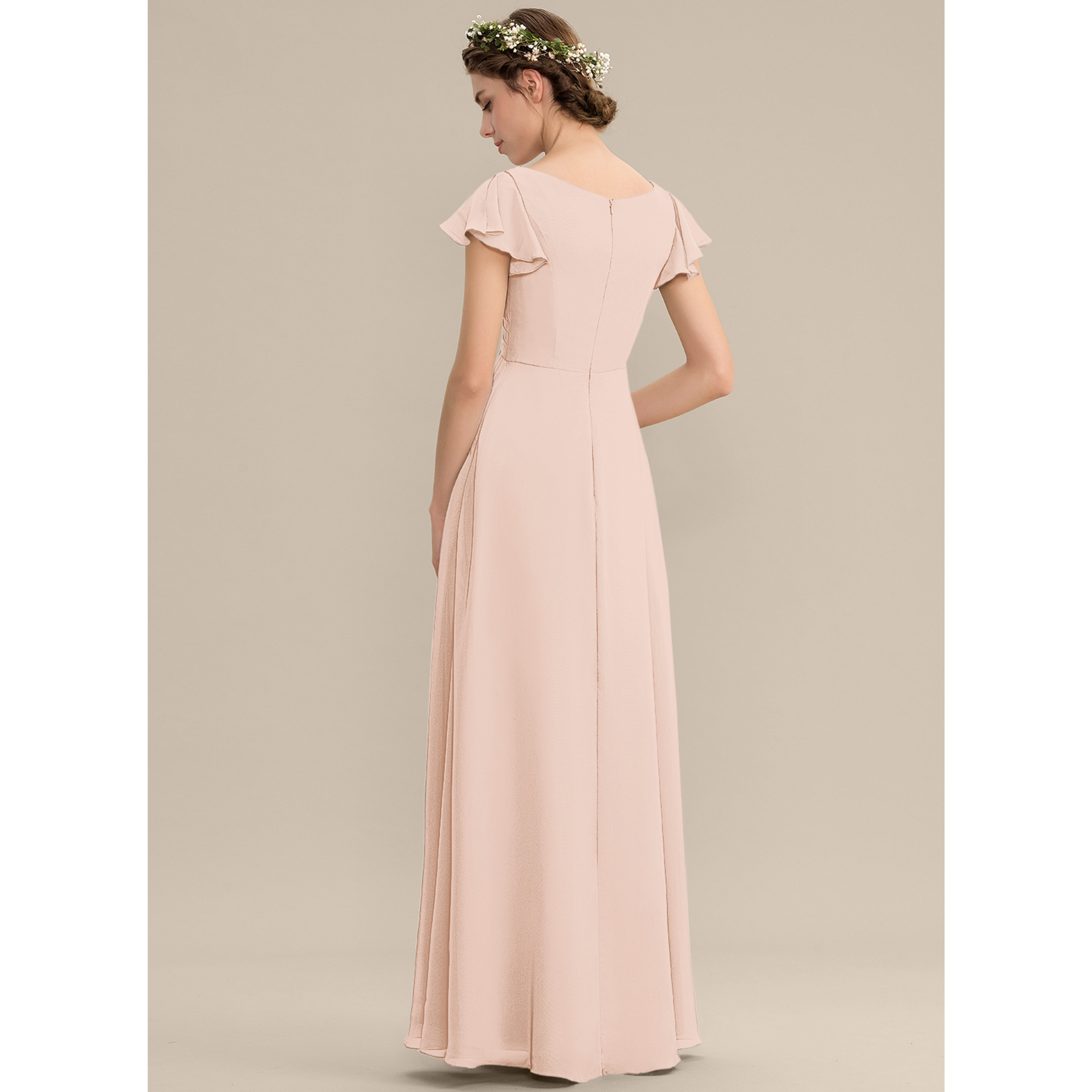 vesper bridesmaid dresses Vesper - Ruched Cami Maxi Dress - Women - Viscose/Nylon/Spandex - 2 US
