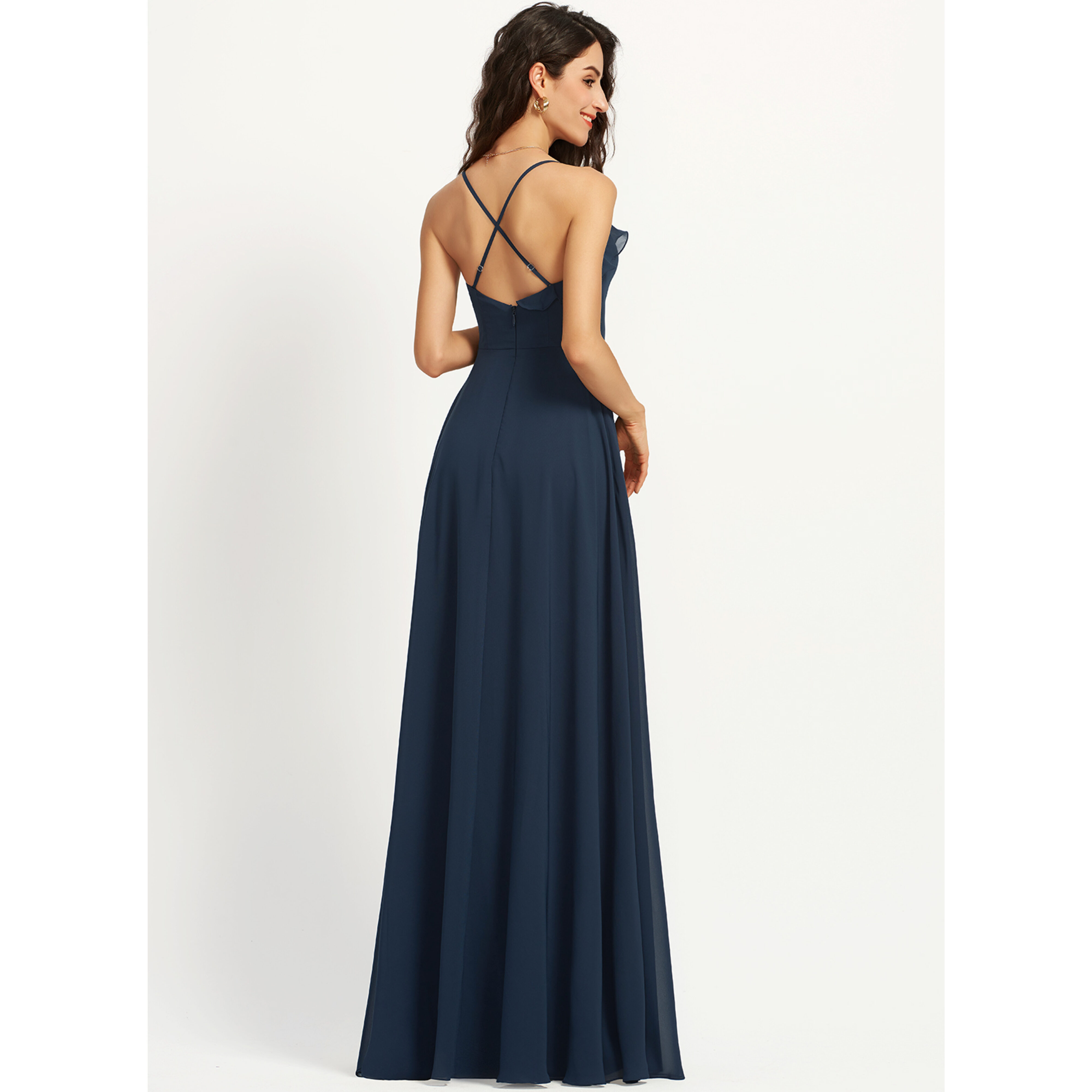 Reina A-line Chiffon Bridesmaid Dress | JJ's House