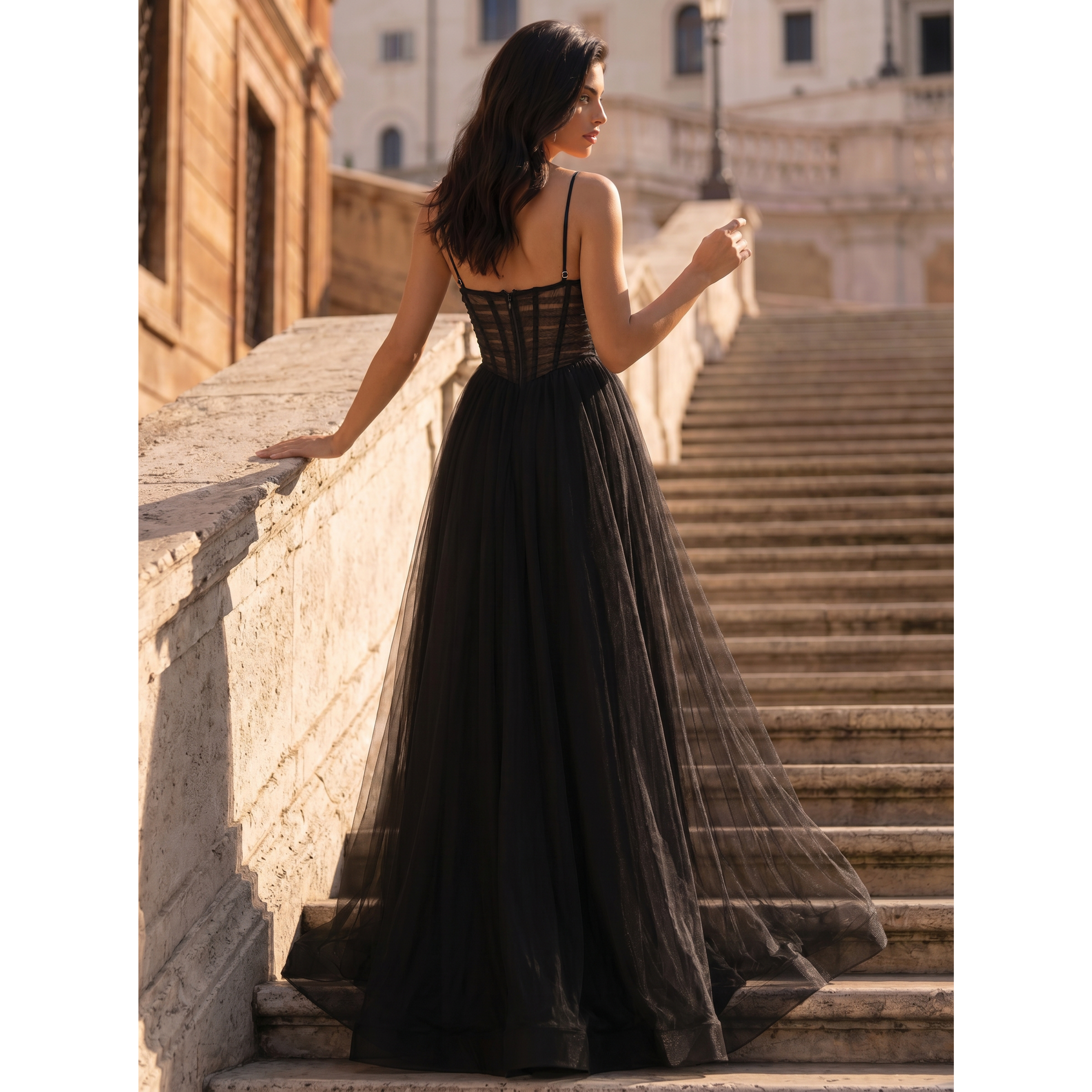 jj's house prom dresses Formal Dresses Jj's House Spain JJ's House Ball-Gown Princess Square Floor-Length Tulle Prom Dress 2026 With Sequins Size: 06, Champagne, Neutral