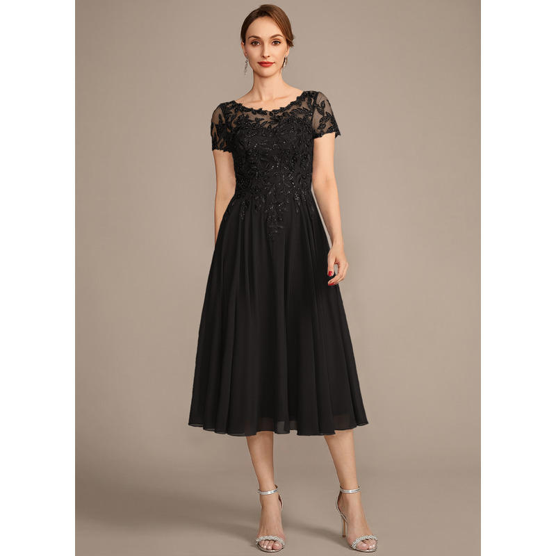 Rosaria A-line Sequins Lace Mother of the Bride Dress | JJ's House